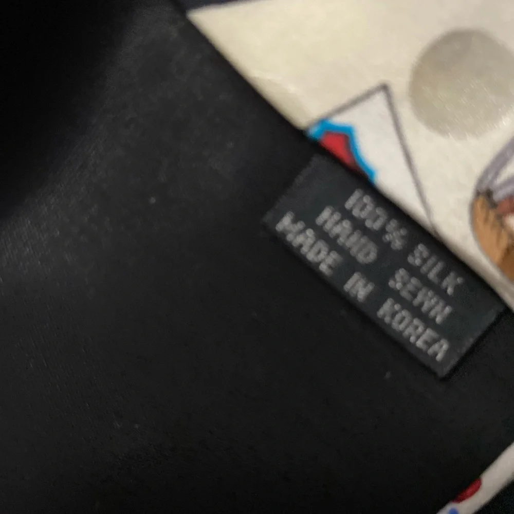 Vintage Nicole Miller 1991 Major League Collection Tie